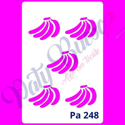 Pa 248 - Bananinha (mini frutinhas) 8x12