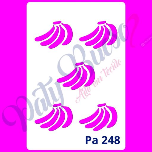 Pa 267 - kit Boneca Bananinha com Stencil - Imagem 5