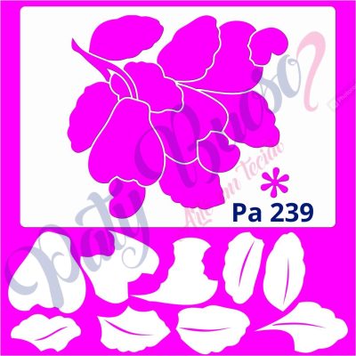 Pa 239 - Caju com Stencil - 21x29