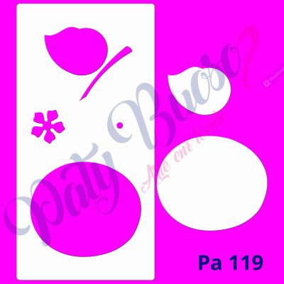 Pa 119 - Laranja - 24x12