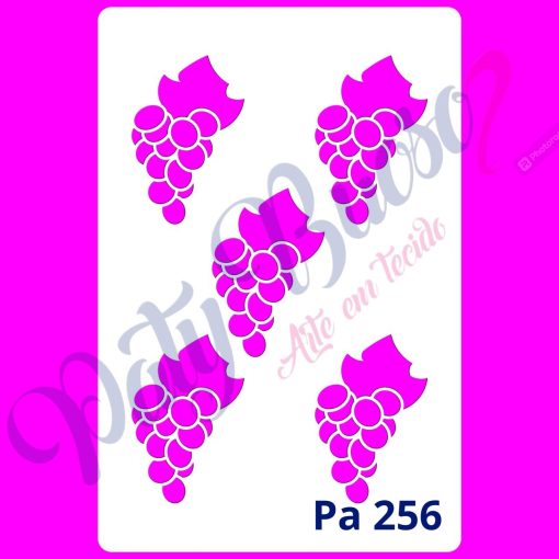 Pa 256 - Uvinhas (mini frutinhas) 8x12