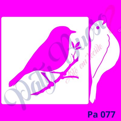 Pa 077 - Passarinho no Galho 14x14