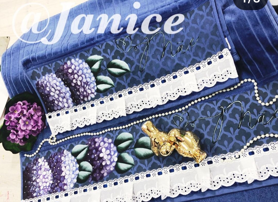 Pa 034 - Florzinha para Hortênsias - 14x14 - Imagem 3