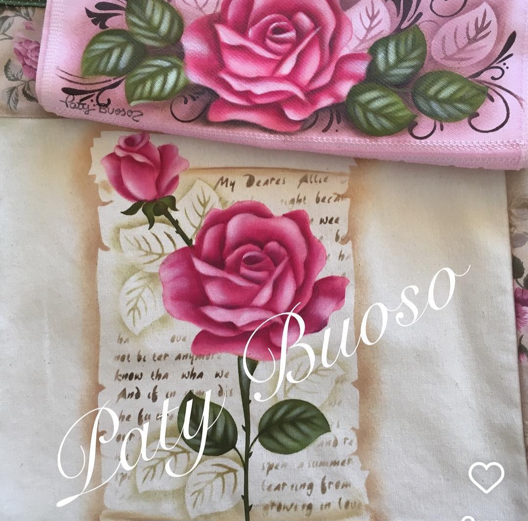 Pa 099 - Rosa Clássica 21x29 - Imagem 3