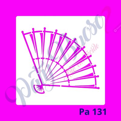 Pa 131 - Leque - 20x20
