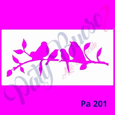 Pa 201 - Passarinhos no Galho