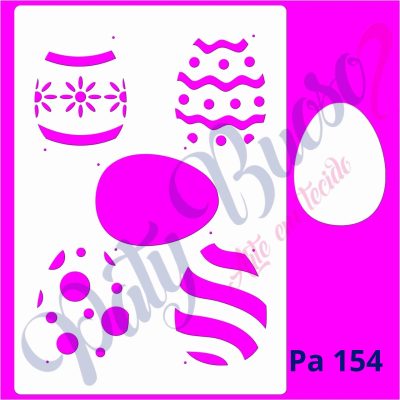 Pa 154 -  Ovos Decorados - 21x29