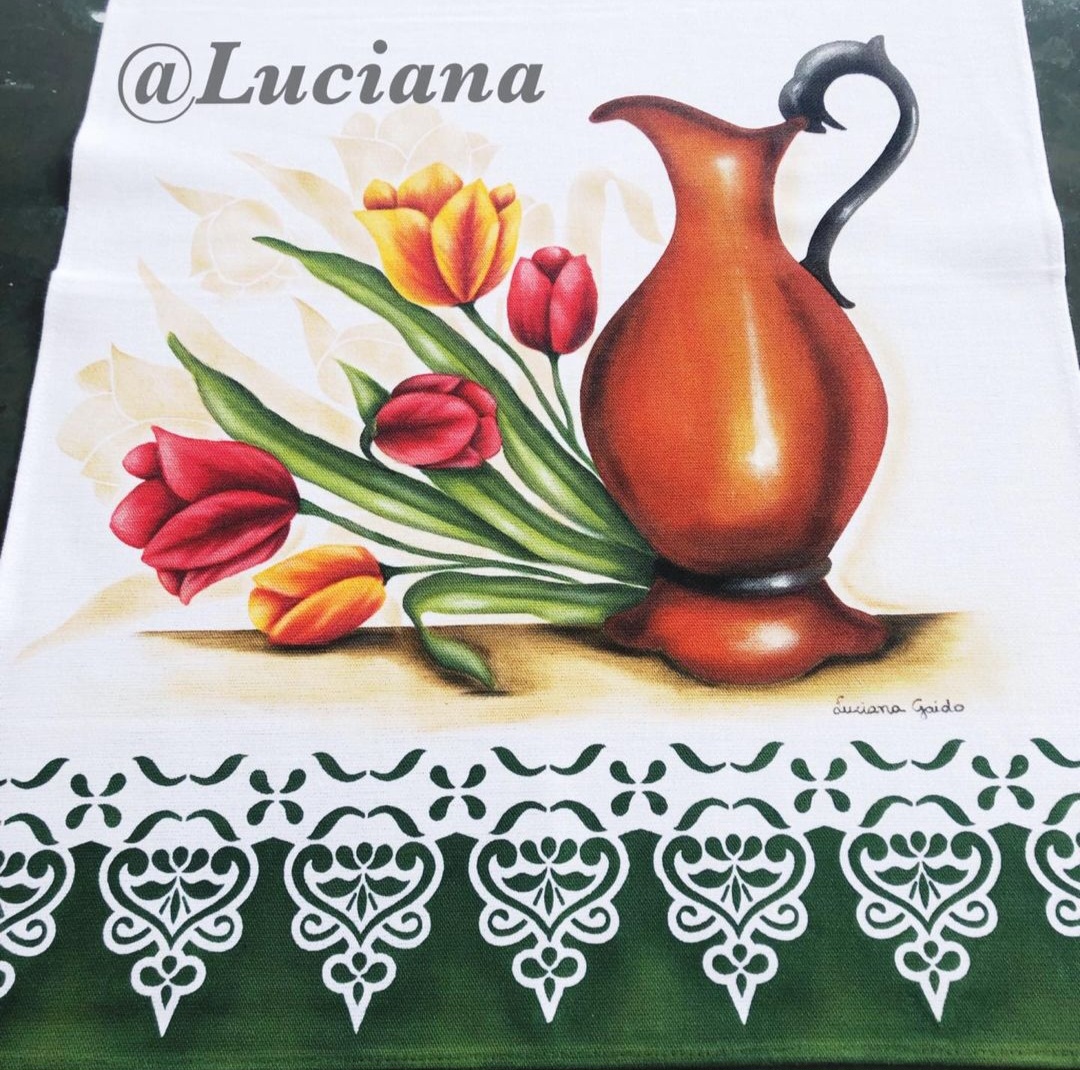 Pa 231 - Jarro com Arabesco Grande - 28x38 - Imagem 3