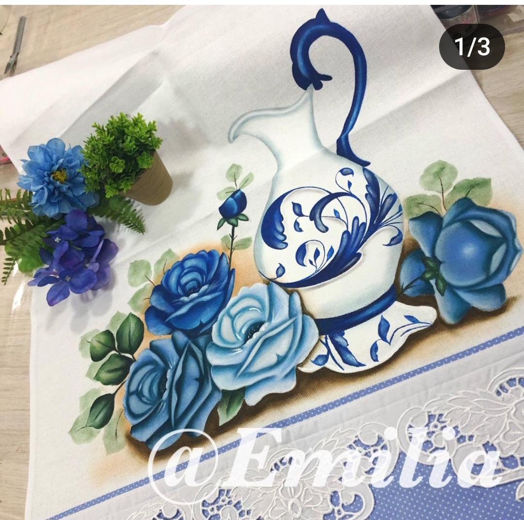 Pa 231 - Jarro com Arabesco Grande - 28x38 - Imagem 5