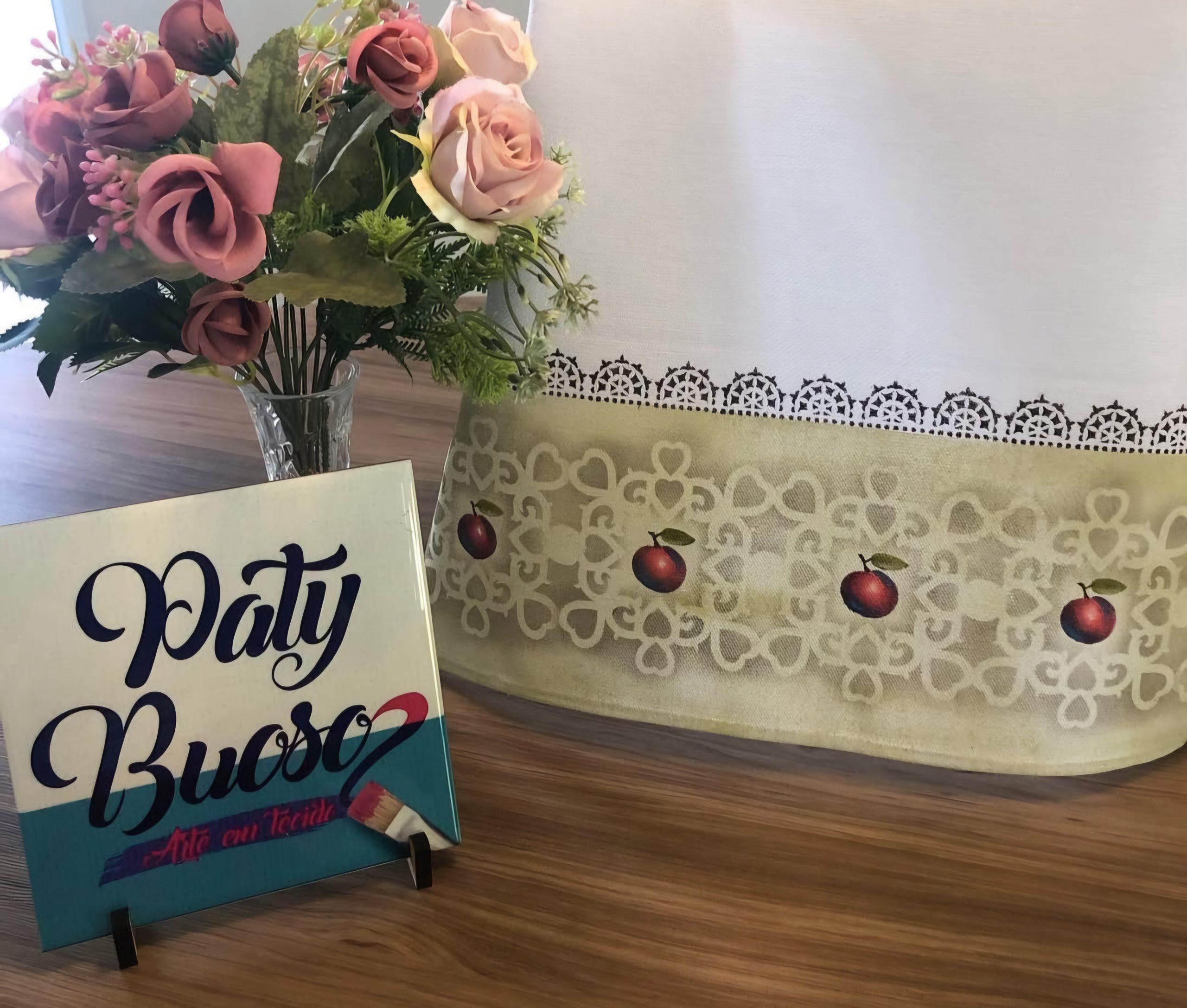 Pa 255 - Maçãzinhas (mini frutinhas) 8x12 - Imagem 3