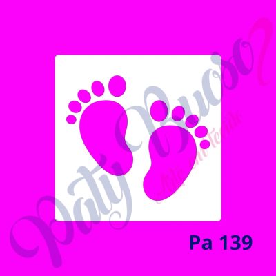 Pa 139 - Pezinhos de Bebê - 14x14