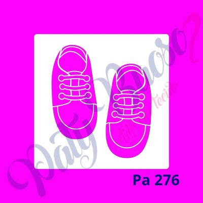 Pa 276 - Sapatinhos Menino - 14x14
