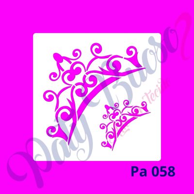 Pa 058 -  Coroa Feminina - 14x14