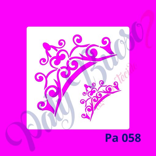 Pa 058 -  Coroa Feminina - 14x14