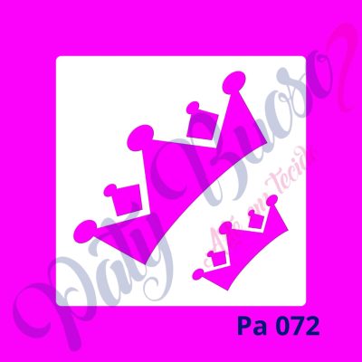 Pa 072 -  Coroa Masculino - 14x14