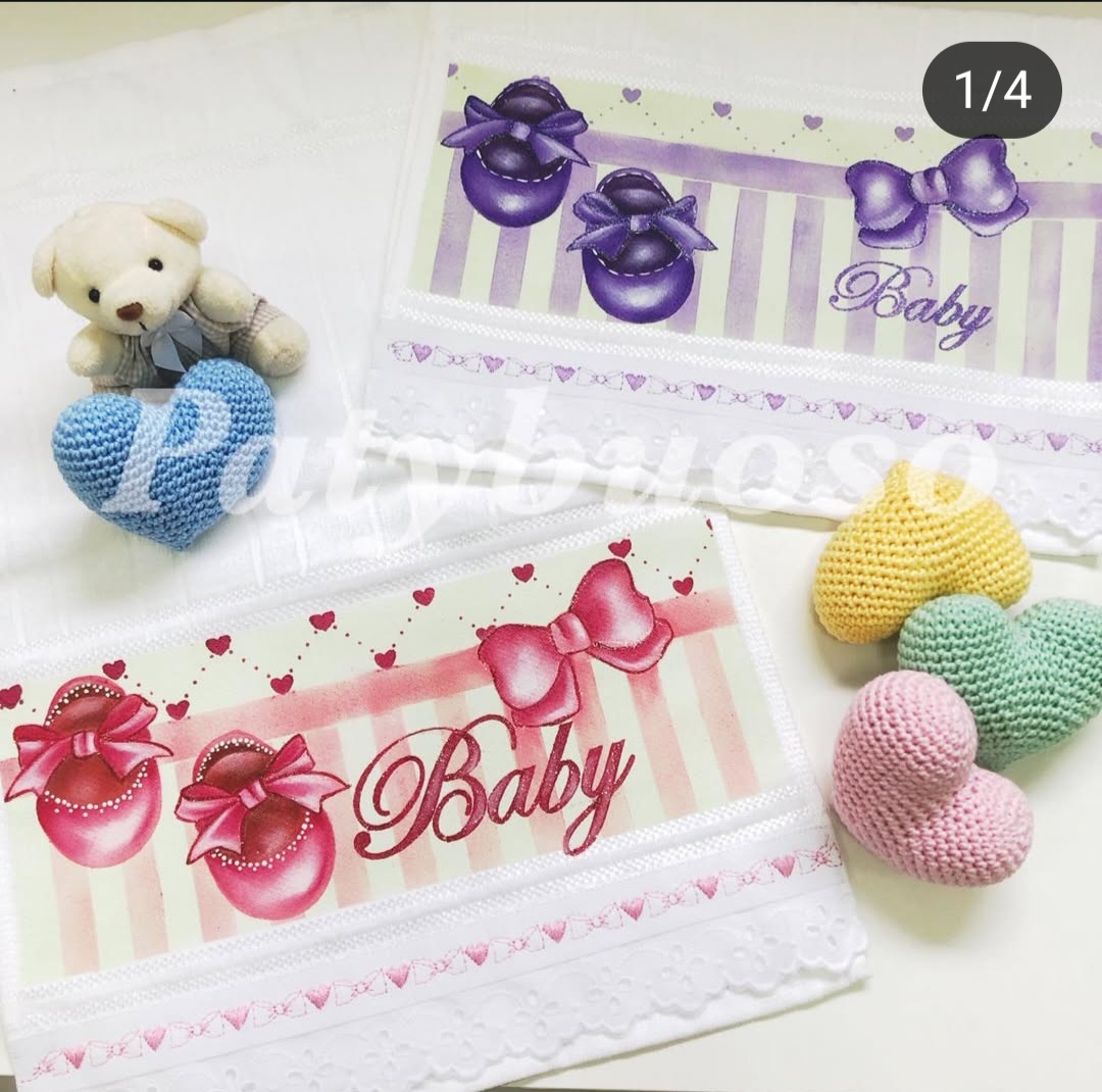 Pa 275 - Sapatinhos Menina - 14x14 - Imagem 3