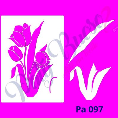 Pa 097 - Tulipas - 21x29