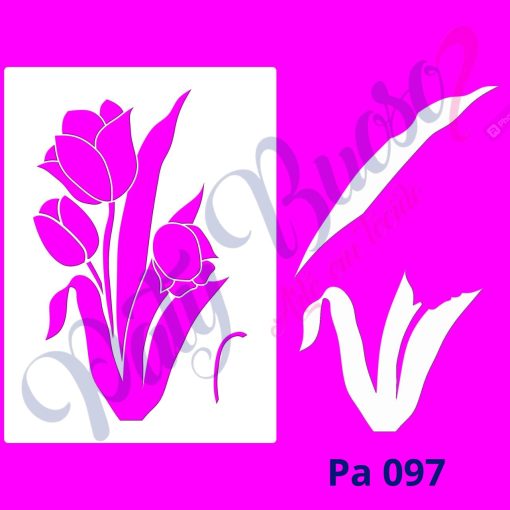 Pa 097 - Tulipas - 21x29