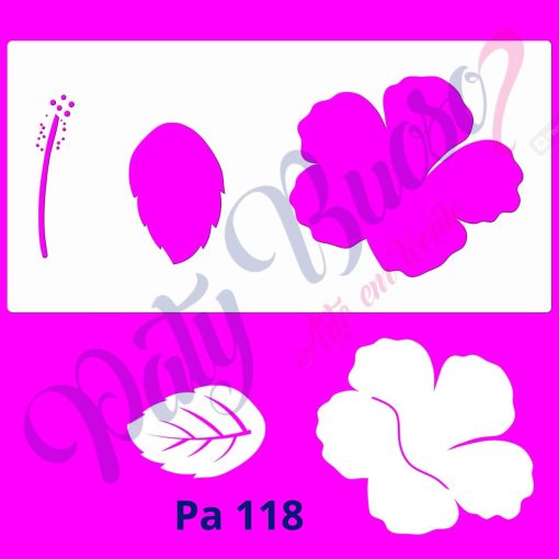 Pa 118 - Hibisco - 14x28