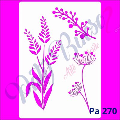 Pa 270-Lavandas e galhos - 21x29
