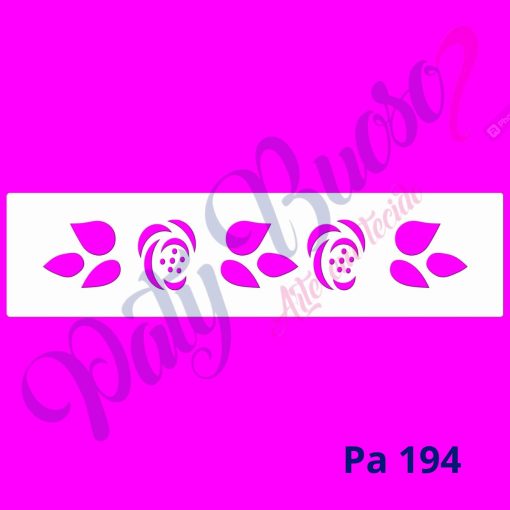 Pa 194 - Faixa de Rosinhas - 5x20