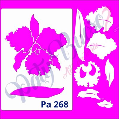Pa 268 - Orquídea - 21x29