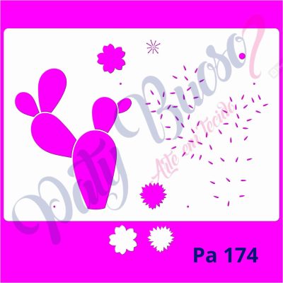 Pa 174 - Cactos com Espinhos - 21x29