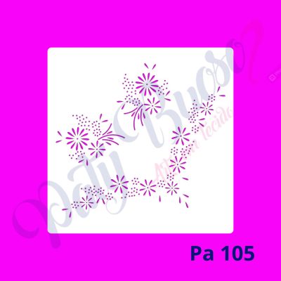 Pa 105 - Canto Floral - 20x20