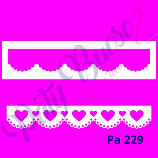 Pa 229 - Faixa Corações - 5x20