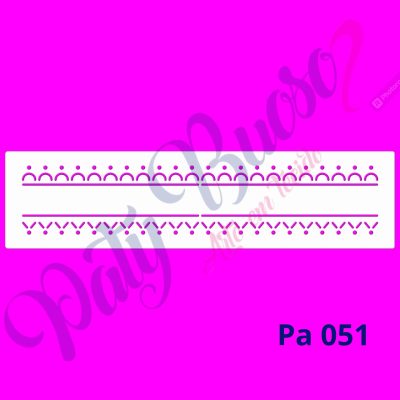 Pa 051 - Rendinhas Modelo Pequena - 5x20