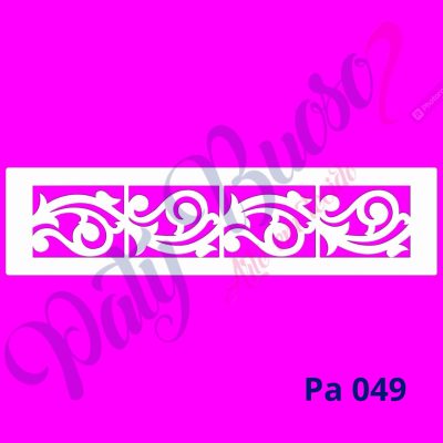 Pa 049 - Faixa Arabesco Onda - 5x20