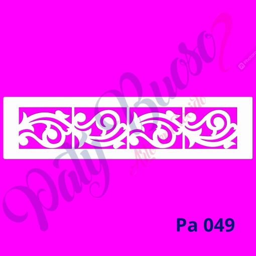 Pa 049 - Faixa Arabesco Onda - 5x20