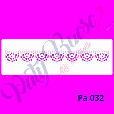 Pa 032 - Rendinha Pa 032 - 8x25