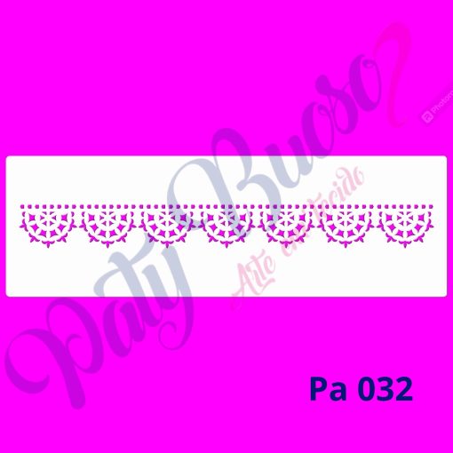 Pa 032 - Rendinha Pa 032 - 8x25