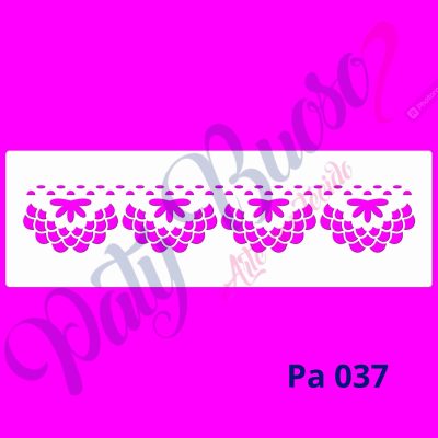 Pa 037 -  Crochê -  25x8
