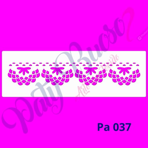 Pa 037 -  Crochê -  25x8