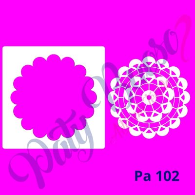 Pa 102 - Renda Redonda (Média) 14x14