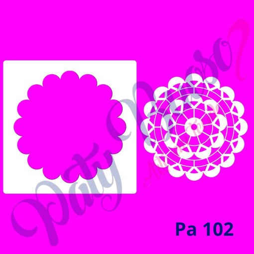 Pa 102 - Renda Redonda (Média) 14x14