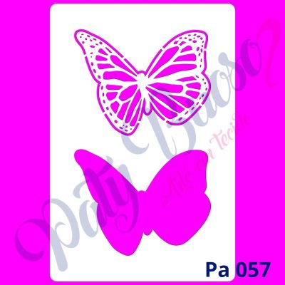 Pa 057  - Borboleta Pequena 8x12