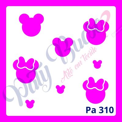 Pa 310 - Cabecinha casal MM - 14x14