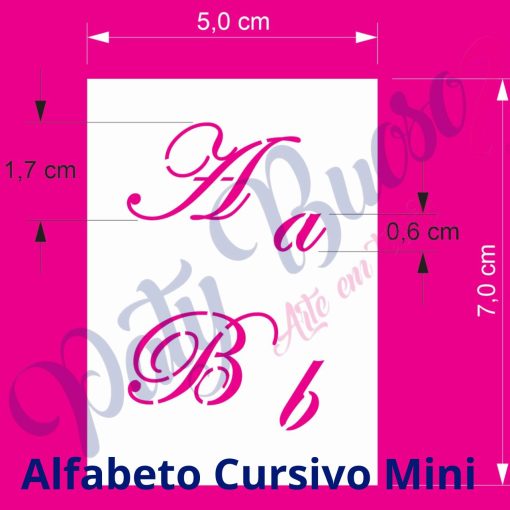 Alfabeto Cursivo Mini - Imagem 4