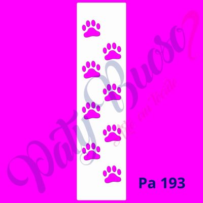 Pa 193 - Patinhas de Bichinhos - 5x20