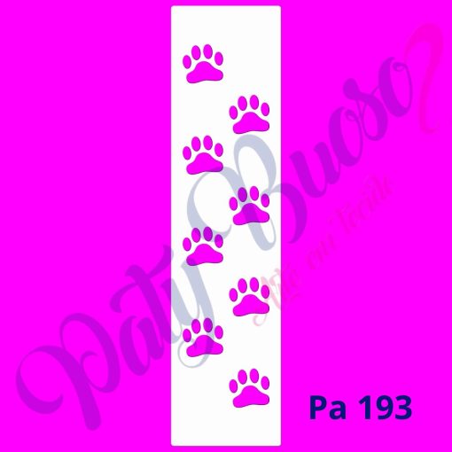 Pa 193 - Patinhas de Bichinhos - 5x20