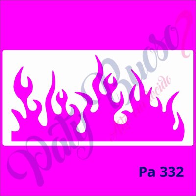 Pa 332 - Chama de Fogo - 12x24