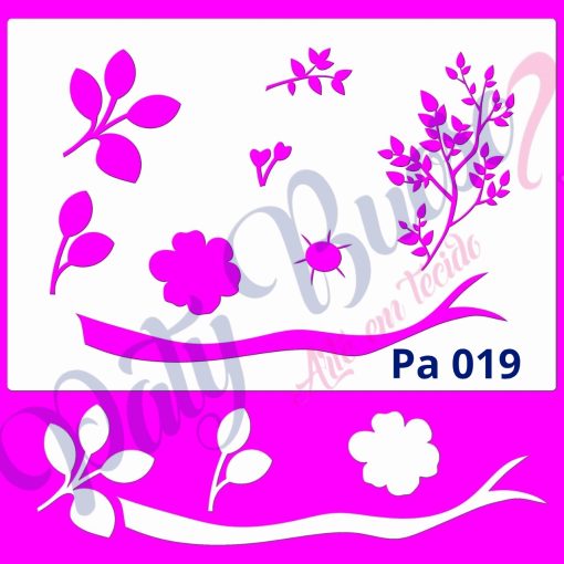 Pa 019 - Galhos e Folhas - 21x29