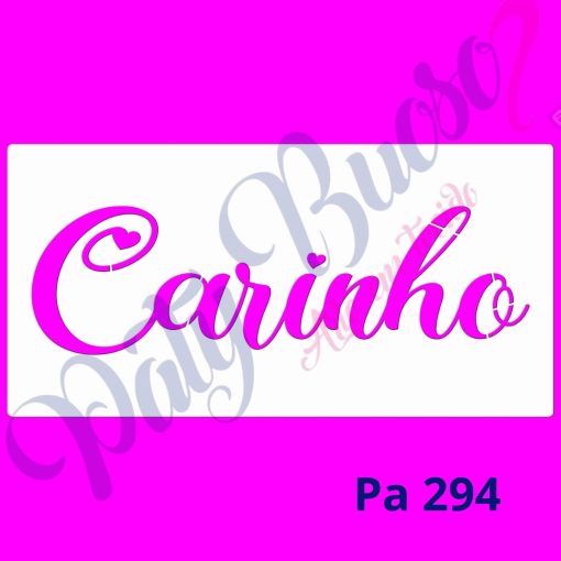 Pa 294 - Carinho - 14x30