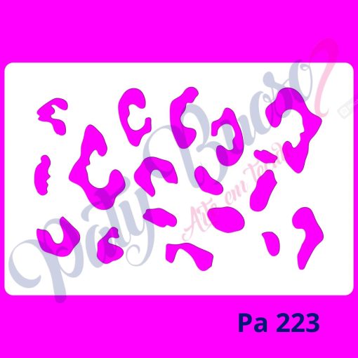 Pa 223 - Estampa de Oncinha - 8x12