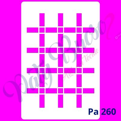 Pa 260 - Xadrez Vazado - 8x12