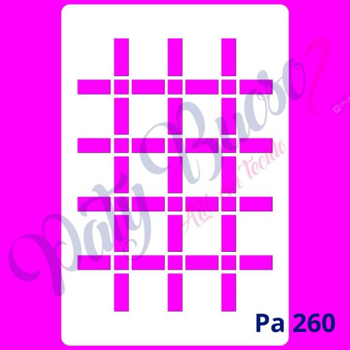 Pa 260 - Xadrez Vazado - 8x12