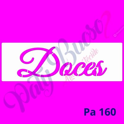 Pa 160 - DOCES - 24x8